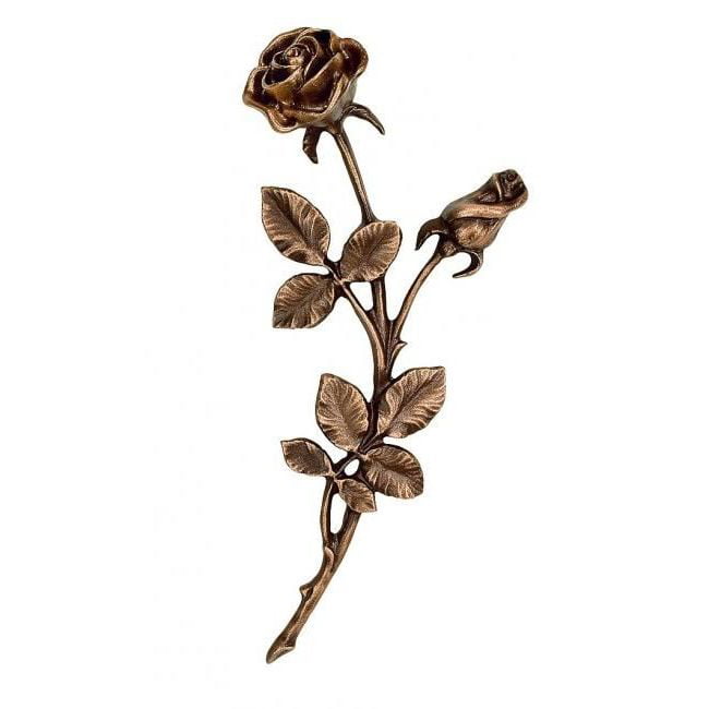 Bronzen rozen links
