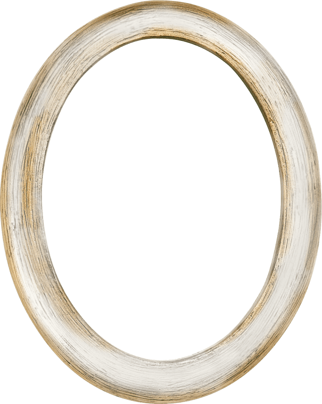 Fotolijst ovaal bronsbianco Fotolijst ovaal bronsbianco