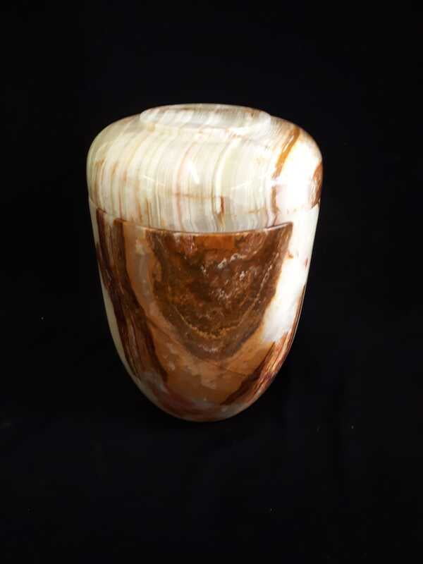 Natuurstenen onyx urn