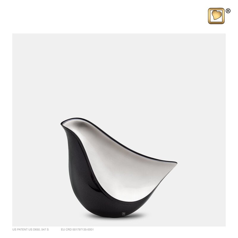 Mini Love Bird Urn Grijs Mini Love Bird Urn Grijs