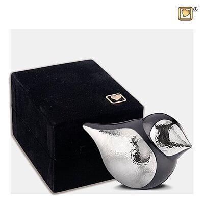 Mini Soul Bird Urn Grijs – Vrouw Mini Soul Bird Urn Grijs – Vrouw