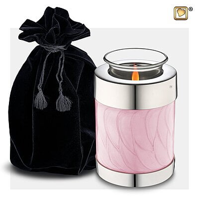 Mini Messing Urn met waxinelichtje T667 Mini Messing Urn met waxinelichtje T667