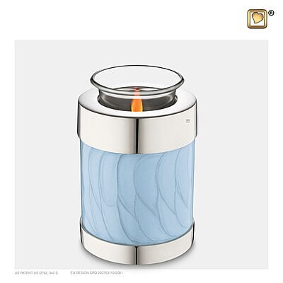T668 TEALIGHT PEARL BLUE™ T668 TEALIGHT PEARL BLUE™