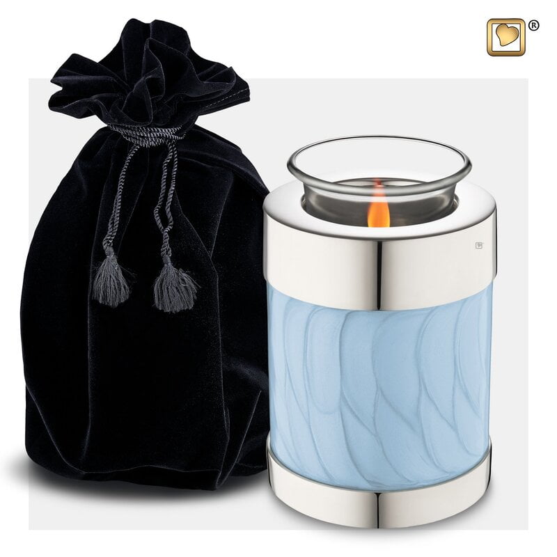 T668 TEALIGHT PEARL BLUE™ T668 TEALIGHT PEARL BLUE™
