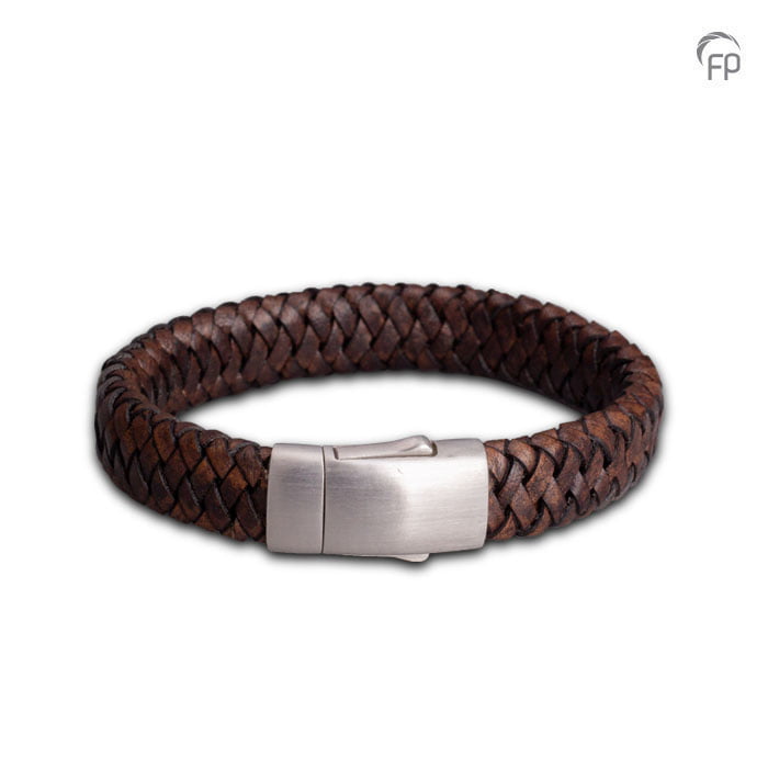 Embrace Armband Gevlochten Leder