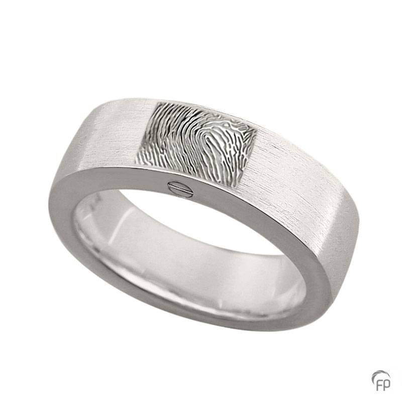R 033.6.FPM Assieraad ring mat met fingerprint R 033.6.FPM Assieraad ring mat met fingerprint