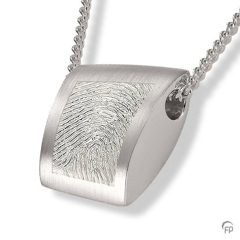 AH 004.FP Assieraad hanger met fingerprint AH 004.FP Assieraad hanger met fingerprint