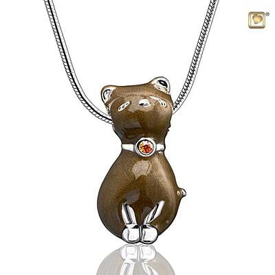 Dieren assieraad hanger bruin