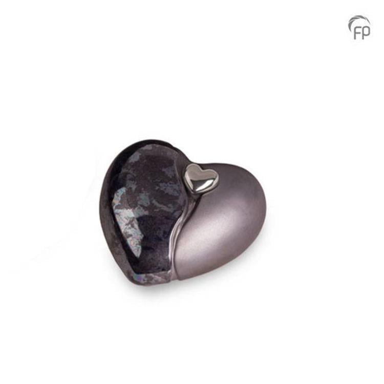 Keramische mini urn hart 2 Keramische mini urn hart 2
